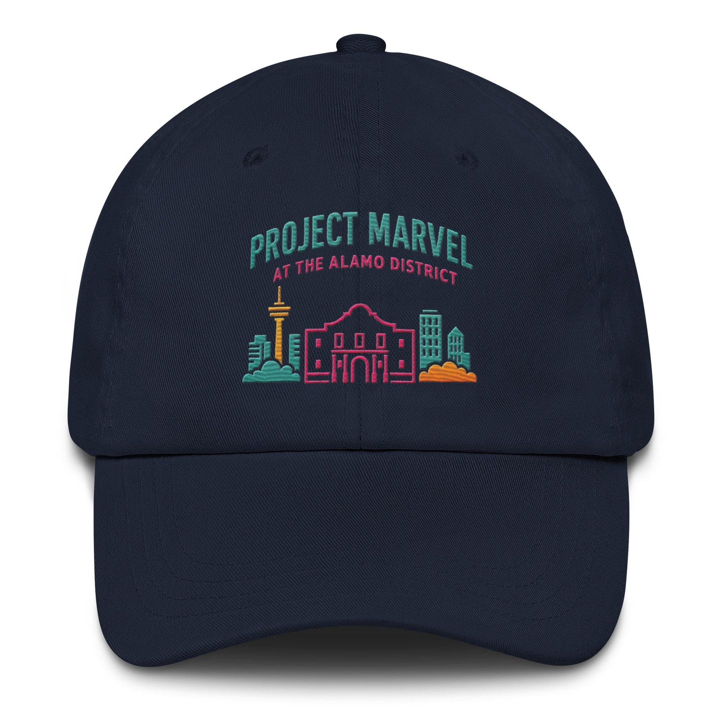 Project Marvel Cap – Fiesta Skyline Embroidered Hat | San Antonio Streetwear