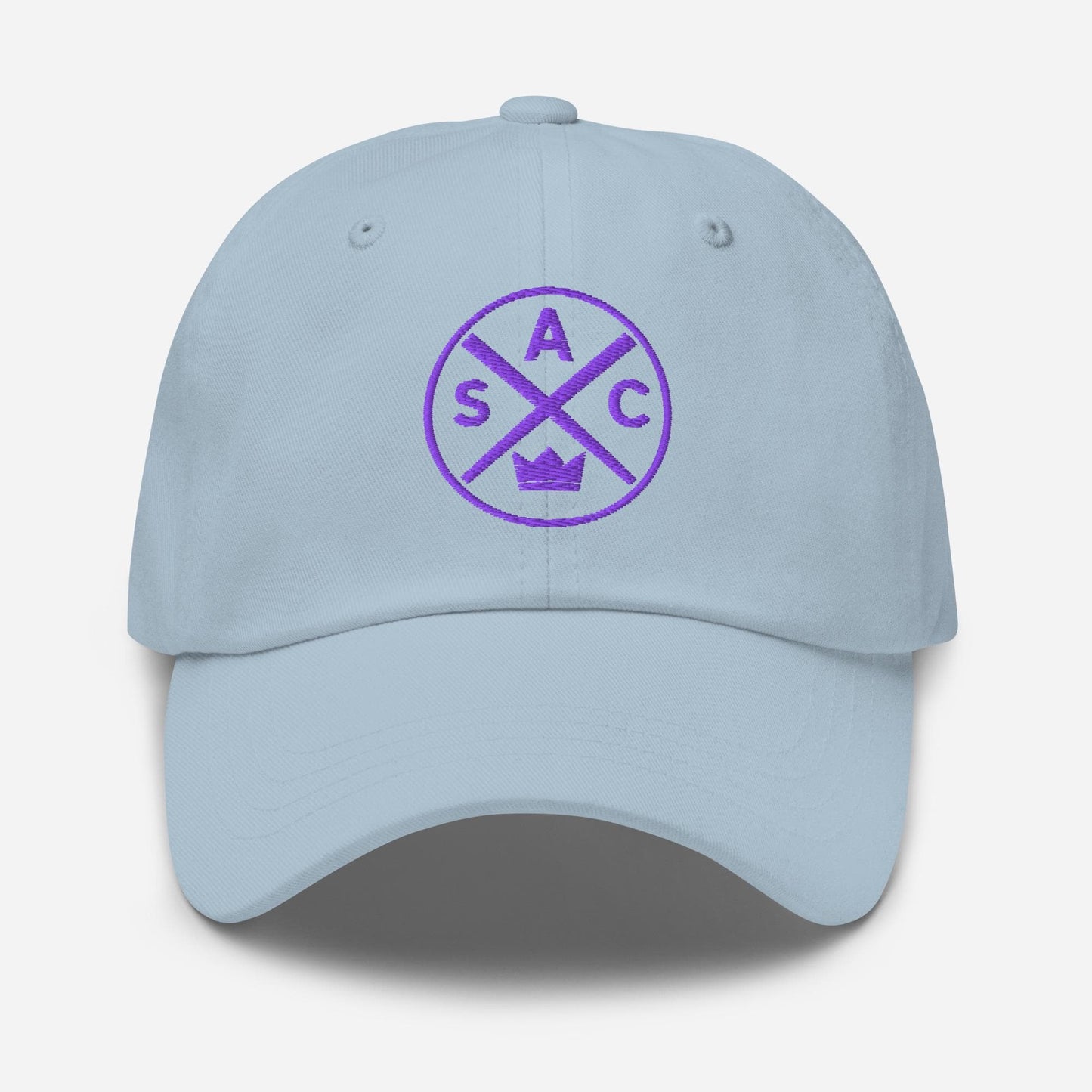 SAC Crown Logo Cap – Sacramento Kings Fan Hat (purple logo)